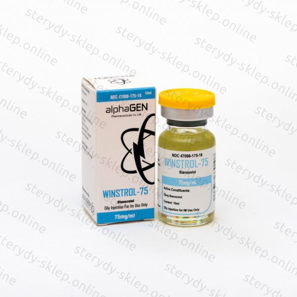 WINSTROL-75 10ml (Stanozolol) alphaGEN PHARMACEUTICALS - Sterydy Sklep  online